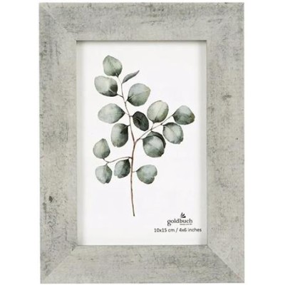 Képkeret, fa, 10x15 cm, "Goldbuch Beton", beton