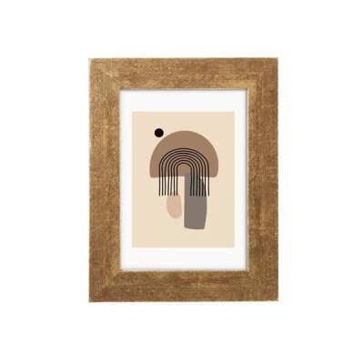 Képkeret, fa, 13x18 cm, "Goldbuch Ian", arany