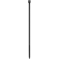 Kábelkötegelő, gyorskötöző, 2,5x100mm, DONAU "Tech", fekete