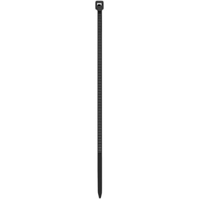 Kábelkötegelő, gyorskötöző, 2,5x100mm, DONAU "Tech", fekete