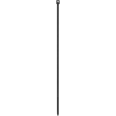 Kábelkötegelő, gyorskötöző, 2,5x150mm, DONAU "Tech", fekete