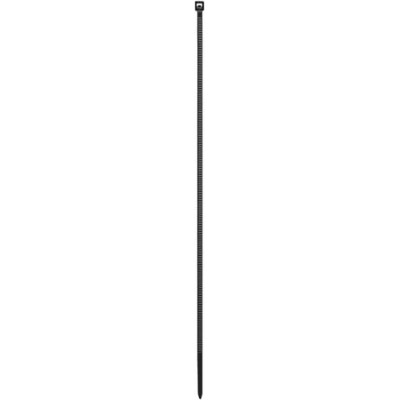 Kábelkötegelő, gyorskötöző, 3,6x250mm, DONAU "Tech", fekete