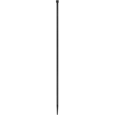 Kábelkötegelő, gyorskötöző, 4,8x300mm, DONAU "Tech", fekete