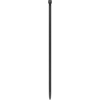 Kábelkötegelő, gyorskötöző, 7,6x300mm, DONAU "Tech", fekete