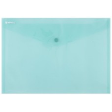 Irattartó tasak, A4, PP, patentos, DONAU, zöld