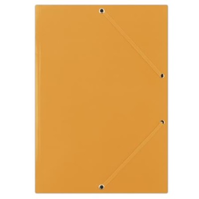 Gumis mappa, karton, A4, DONAU "Standard", narancssárga