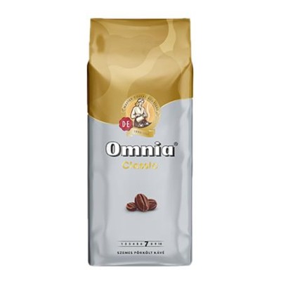 Kávé, pörkölt, szemes, 1000 g,  DOUWE EGBERTS "Omnia"