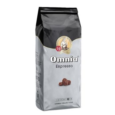 Kávé, pörkölt, szemes, olaszos pörkölésű, 1000 g, DOUWE EGBERTS "Omnia Espresso"