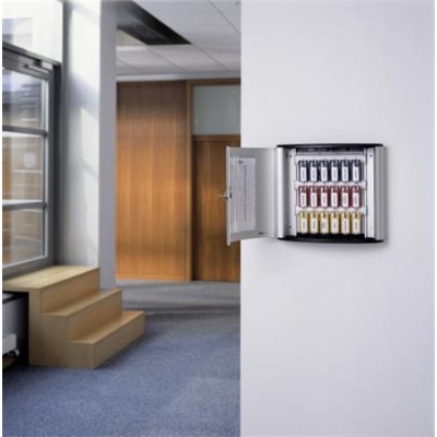Zárható kulcsszekrény, 18 kulcs, DURABLE, ezüst Zárható kulcsszekrény, 18 kulcs, DURABLE, ezüst