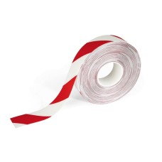 Jelölőszalag, 50 mm x 30 m, 0,5 mm, DURABLE, "DURALINE® ", piros-fehér