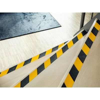 Csúszásgátló szalag, 5 cm x 15 m, DURABLE "DURALINE® GRIP", sárga-fekete