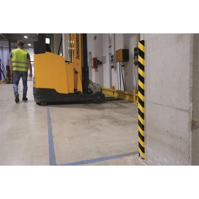 Felületvédő profil, DURABLE "S20", sárga-fekete
