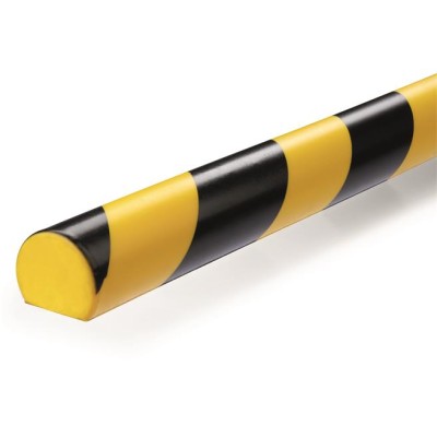 Felületvédő profil, DURABLE "S32R", sárga-fekete