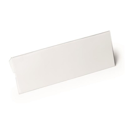 Logisztikai zseb,  behajtható, 1/2 A5, fekvő, DURABLE "HARD COVER", átlátszó