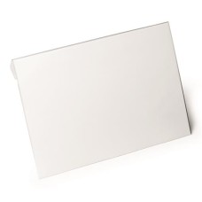 Logisztikai zseb, behajtható, A4, fekvő, DURABLE "HARD COVER", átlátszó