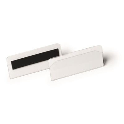 Logisztikai zseb, 100x38 mm, fekvő, DURABLE, mágneses, átlátszó Logisztikai zseb, 100x38 mm, fekvő, DURABLE, mágneses, átlátszó