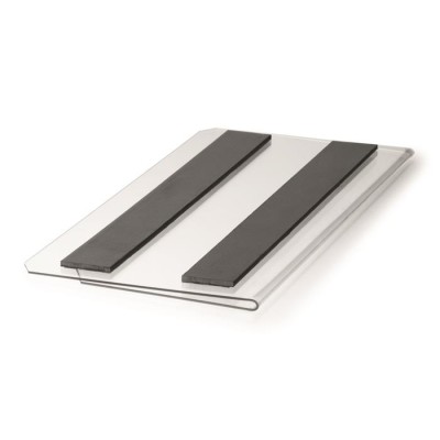 Logisztikai zseb, mágneses, 150x67 mm, fekvő, DURABLE "HARD COVER", átlátszó