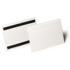 Logisztikai zseb, mágneses, A5, fekvő, DURABLE "HARD COVER", átlátszó