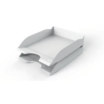 Irattálca, műanyag, DURABLE, "Basic", fehér