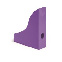 Iratpapucs, műanyag, 73 mm, DURABLE, "Basic", világoslila