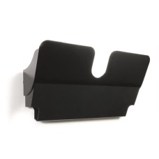 Prospektustartó, fali, fekvő, A4, mágneses, DURABLE "FLEXIPLUS", fekete
