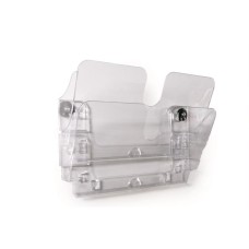 Prospektustartó, fali, fekvő, A4, mágneses, DURABLE "FLEXIPLUS 2", áttetsző