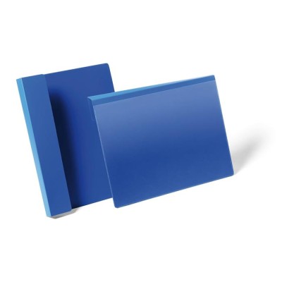 Logisztikai zseb, behajtható, A4, fekvő, DURABLE, kék