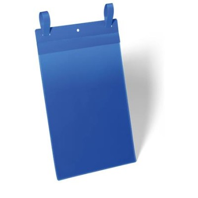 Logisztikai zseb, A4, álló, DURABLE, szalaggal, kék