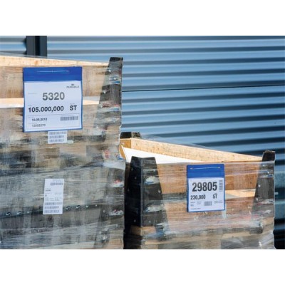 Logisztikai zseb, A4, fekvő, DURABLE, dróttal, sötétkék