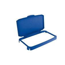Nyitható tető, 60 l-es szemeteshez, műanyag, DURABLE "Durabin®", kék