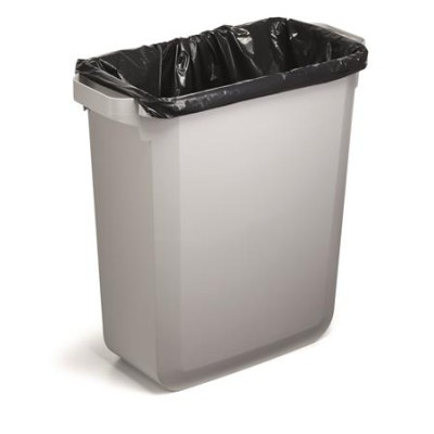 Szemetes, 60 l, műanyag, DURABLE "DURABIN ECO", szürke