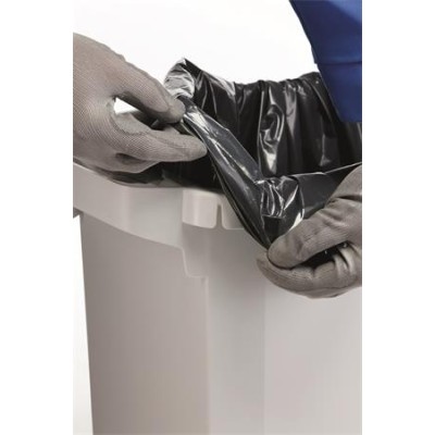 Szemetes, 60 l, műanyag, DURABLE "DURABIN ECO", szürke