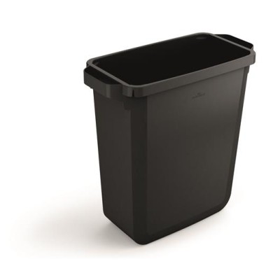 Szemetes, 60 l, műanyag, DURABLE "DURABIN ECO", fekete