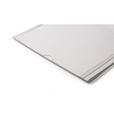 Információs tábla, 149x149 mm, mágneses, DURABLE, áttetsző