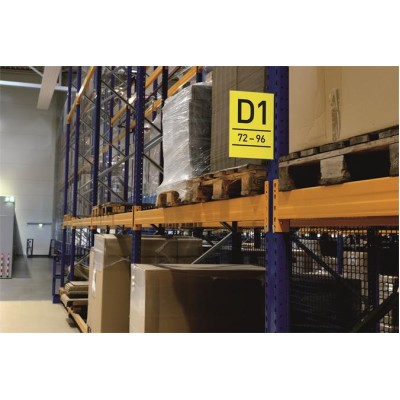 Információs tábla, A4, mágneses, álló, DURABLE