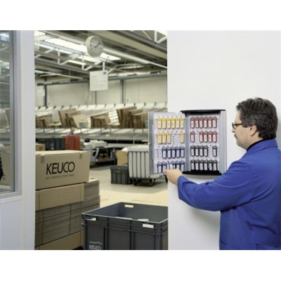 Zárható kulcsszekrény, 72 kulcs, DURABLE, ezüst Zárható kulcsszekrény, 72 kulcs, DURABLE, ezüst