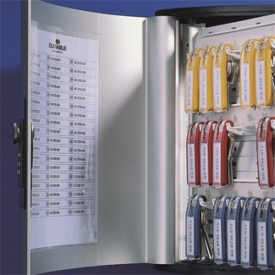 Zárható kulcsszekrény, számzáras, 36 kulcs, DURABLE "KEY BOX CODE" Zárható kulcsszekrény, számzáras, 36 kulcs, DURABLE "KEY BOX CODE"