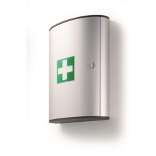 Elsősegélyláda, 3 részes, üres, DURABLE, "L", ezüst