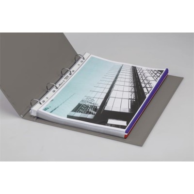 Genotherm, lefűzhető, PP, A4, 80 mikron, DURABLE "Prémium", kék