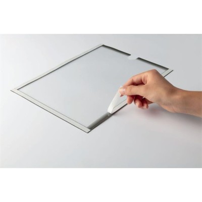 Dokumentumtartó, A4, öntapadó, DURABLE, szürke Dokumentumtartó, A4, öntapadó, DURABLE, szürke