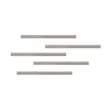 Irattartó, A4, öntapadó hátlappal, mágneses, DURABLE "DURAFIX® RAIL", ezüst