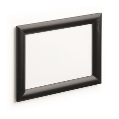 Posztertábla, fali, A5, alumínium keret, DURABLE, fekete