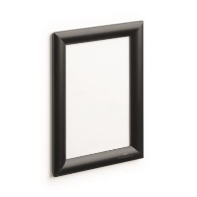 Posztertábla, fali, A5, alumínium keret, DURABLE, fekete