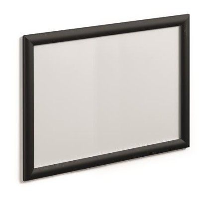 Posztertábla, fali, A3, alumínium keret, DURABLE, fekete