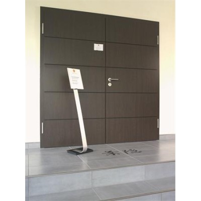 Padlóállvány, A4, DURABLE "INFO SIGN", ezüst