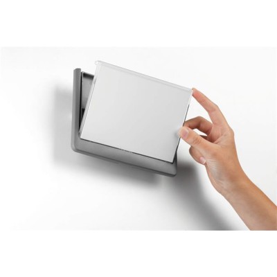 Információs tábla, 149x52,5 mm, DURABLE "CLICK SIGN", fehér