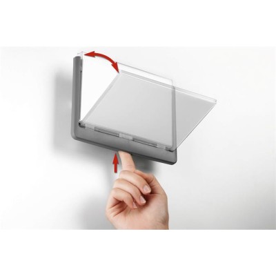 Információs tábla, 149x52,5 mm, DURABLE "CLICK SIGN", fehér