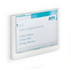 Információs tábla, 149x105,5 mm, DURABLE "CLICK SIGN", fehér