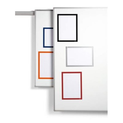 Infokeret, A4, mágneses, DURABLE "DURAFRAME® MAGNETIC", narancs