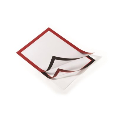 Infokeret, A4, öntapadó háttal, DURABLE "DURAFRAME®", piros Infokeret, A4, öntapadó háttal, DURABLE "DURAFRAME®", piros